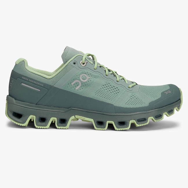 ON Cloudventure Womens - Women's Trail Running Shoes NZ-68715 Moss/Olive